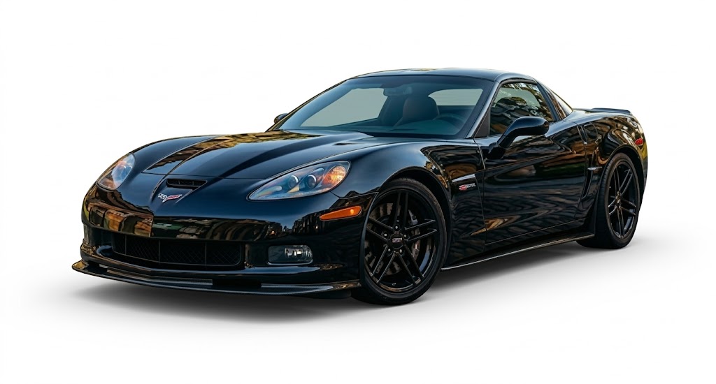 Black Corvette C6 Z06 - Kova Motive Performance